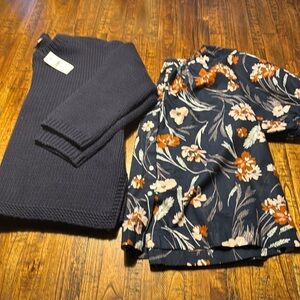 LOFT Sweater and blouse